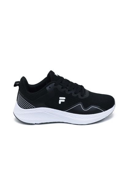 Tenis Fila Alevar Running-Negro/Blanco