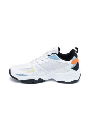 Tenis Fila Camper Lifestyle-Blanco/Naranja