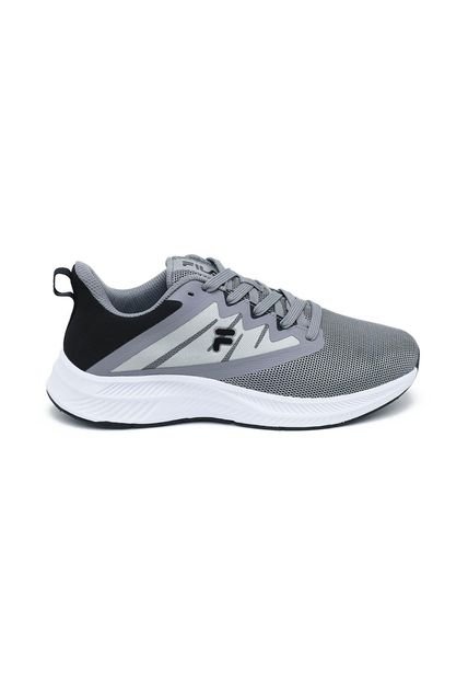 Tenis Fila Danmon Running-Gris/Negro