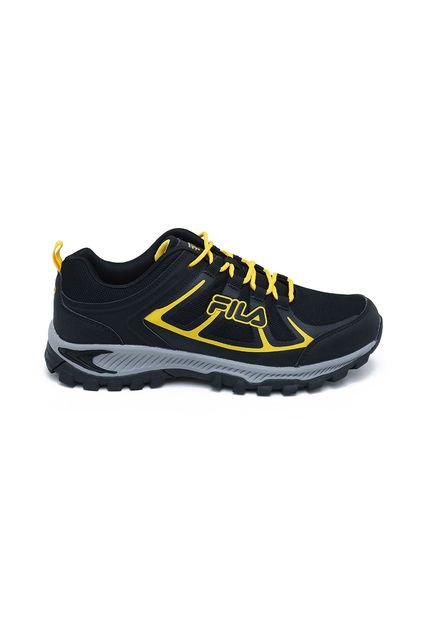 Tenis Fila Trailmer Training-Negro/Amarillo