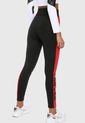 Leggings Negro-Rojo-Blanco Fila de Fila