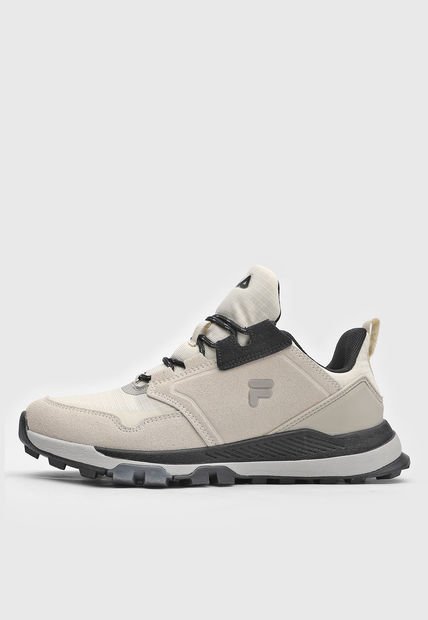 Tenis de Senderismo Beige-Negro-Gris Fila Alemol Runner
