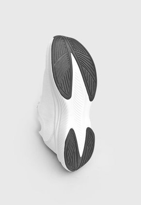 Tenis Running Blanco-Naranja Neón-Negro Fila Yenjun