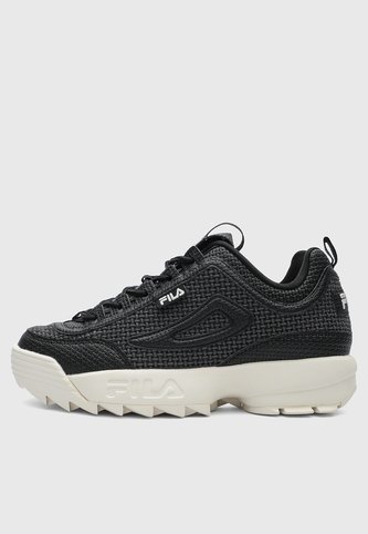 Tenis Lifestyle FILA Disruptor 2 Woven Negro Fila