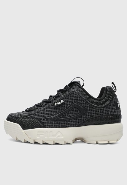 Tenis Lifestyle FILA Disruptor 2 Woven Negro