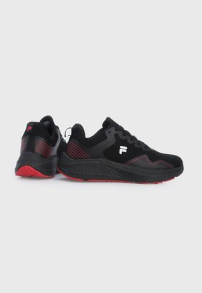 Tenis Lifestyle Negro-Rojo Fila Alevar