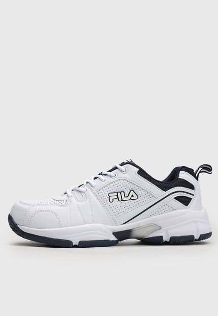 Tenis para Tennis Blanco-Azul Navy Fila Courtgord
