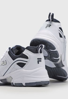 Tenis para Tennis Blanco-Azul Navy Fila Courtgord
