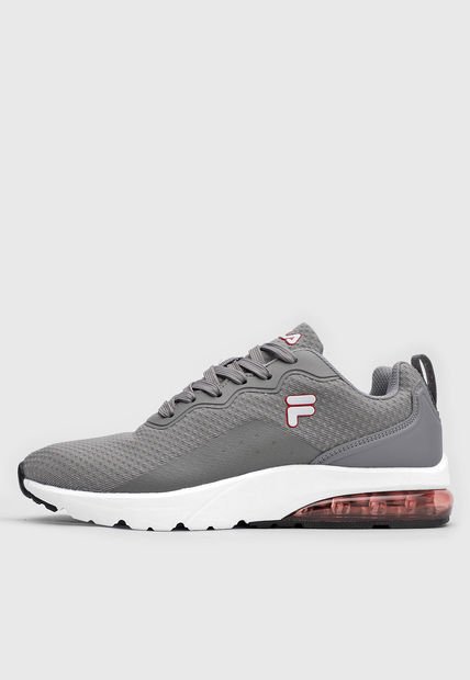 Tenis Training Gris-Blanco-Rojo Fila Airdan