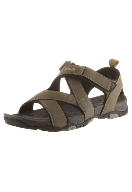 Sandalia Fila Gris-Negro - Compra Ahora | Dafiti Colombia