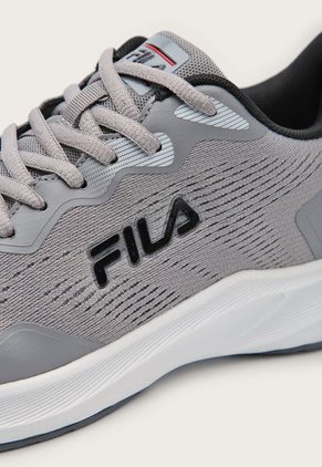 Tenis Running Gris-Blanco-Negro FILA Lecianmer