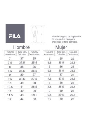 TENIS FILA HOMBRE 413000BLK ROVERD 2 Talla 8.5