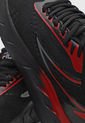 Tenis Running Negro-Rojo-Gris Fila Stermat de Fila