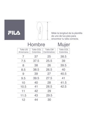 FILA GUAYO TRIDER FG HOMBRE NEGRO