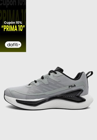 Tenis Running FILA Sulver Gris Fila