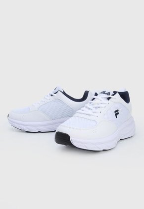 Tenis Lifestyle Blanco-Azul Navy-Negro Fila Luzed