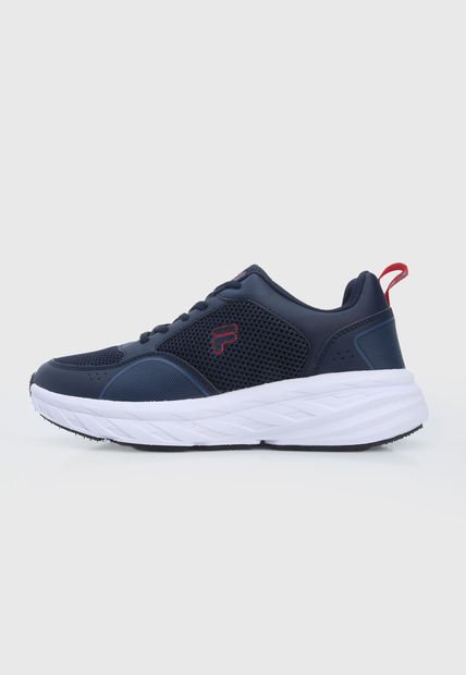 Tenis Lifestyle Azul Navy-Rojo-Blanco Fila Luzed