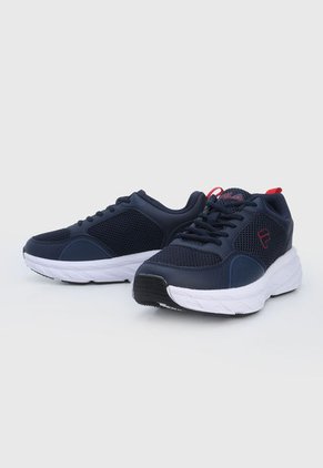 Tenis Lifestyle Azul Navy-Rojo-Blanco Fila Luzed