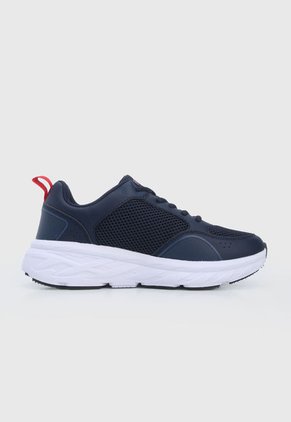 Tenis Lifestyle Azul Navy-Rojo-Blanco Fila Luzed