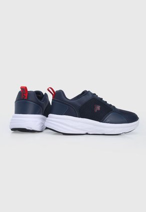 Tenis Lifestyle Azul Navy-Rojo-Blanco Fila Luzed