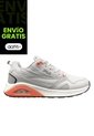 Tenis Fila Aspac Hombre -Gris/Naranjado de Fila