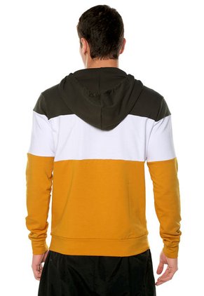 Hoodie Verde-Amarillo-Blanco Fila