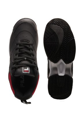Tenis Negro-Blanco-Rojo Fila Kingston