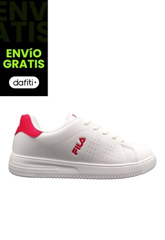 Tenis Fila Jr Miwi Niño-Blanco/Rojo Fila