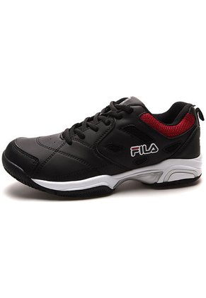 Tenis Negro-Blanco-Rojo Fila Kingston