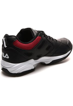 Tenis Negro-Blanco-Rojo Fila Kingston