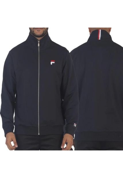 Chaqueta Hombre Azul Navy Fila Full Zip
