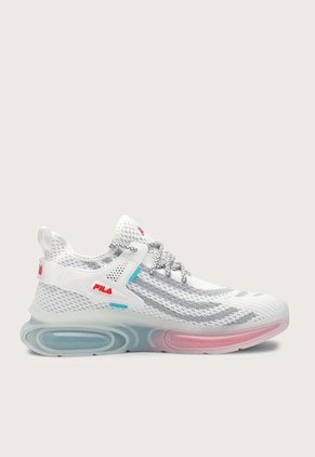 Tenis Lifestyle Blanco-Gris-Rojo-Azul Fila Dualitty