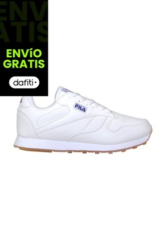 Tenis Fila Custom 2.0 Hombre-Blanco/Café Fila