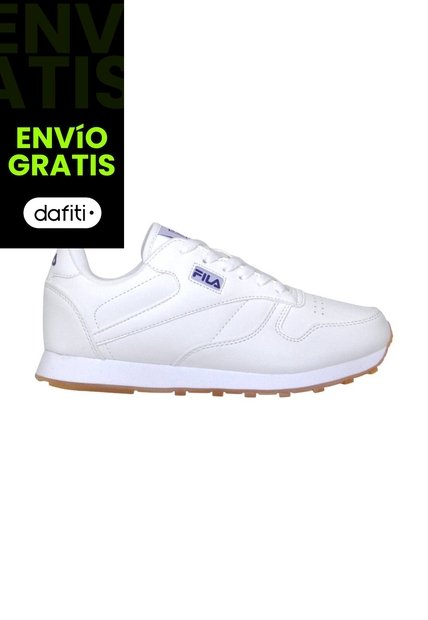 Tenis Fila Custom 2.0 Hombre-Blanco/Café