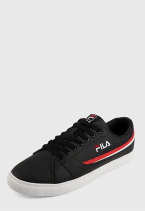 Tenis Lifestyle Negro-Blanco-Rojo Fila