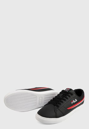 Tenis Lifestyle Negro-Blanco-Rojo Fila