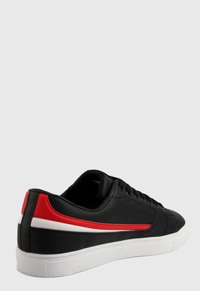 Tenis Lifestyle Negro-Blanco-Rojo Fila