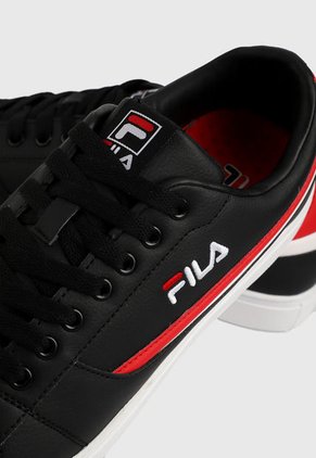 Tenis Lifestyle Negro-Blanco-Rojo Fila