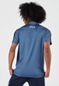 Camiseta Polo Azul-Negro Fila de Fila