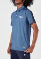 Camiseta Polo Azul-Negro Fila de Fila