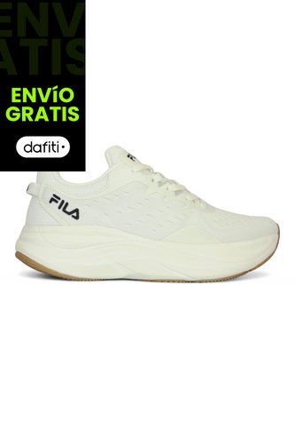 Tenis Fila Berso Hombre-Beige/Negro Fila