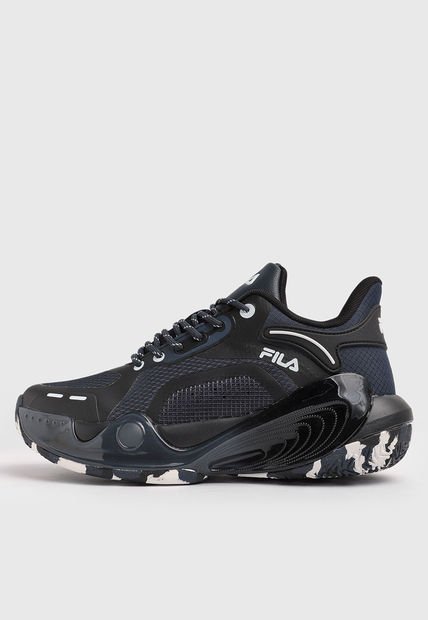 Tenis Basketball Azul Navy-Negro-Blanco FILA Jumpjet