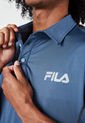 Camiseta Polo Azul-Negro Fila de Fila