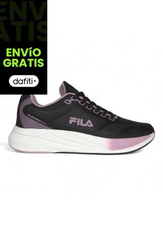 Tenis Fila Ws Frama Mujer-Negro/Morado Fila