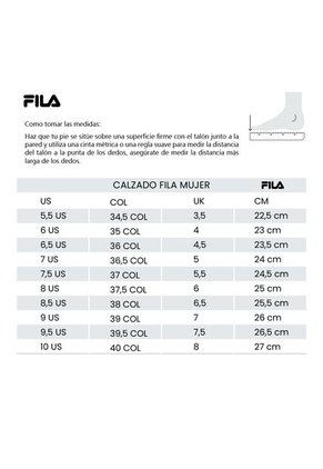 Tenis Fila Yenjun Running Mujer-Gris/Rosado