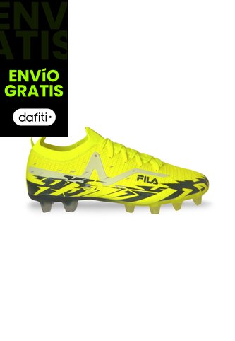 Guayos Fila Hyperflex Fg Hombre-Verde Neon Fila