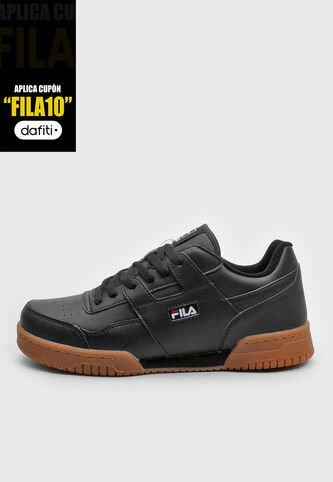 Tenis Lifestyle Negro-Miel FILA Lifetime Fila