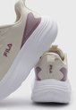 Tenis Running FILA Degrer Beige de Fila