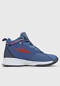 Tenis Basketball Azul-Blanco-Rojo Fila HI BTR de Fila