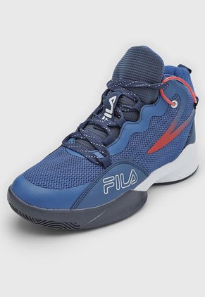 Tenis Basketball Azul-Blanco-Rojo Fila HI BTR